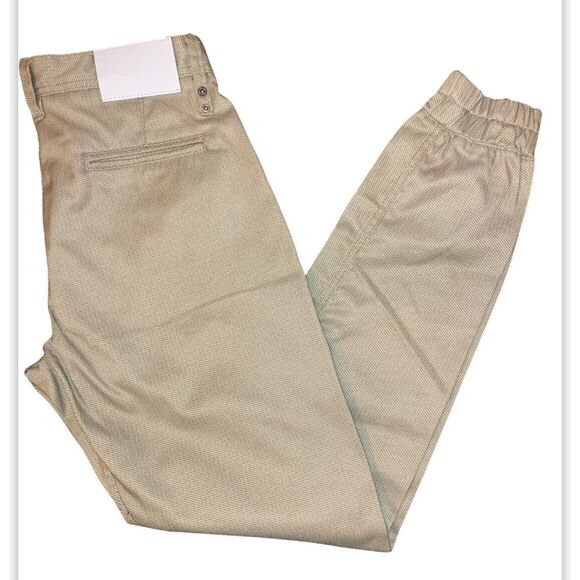 Other - KDNK Kayden‎ K Men's Twill Tapered Fit Jogger Pants Size 30 Relaxed Beige Brown